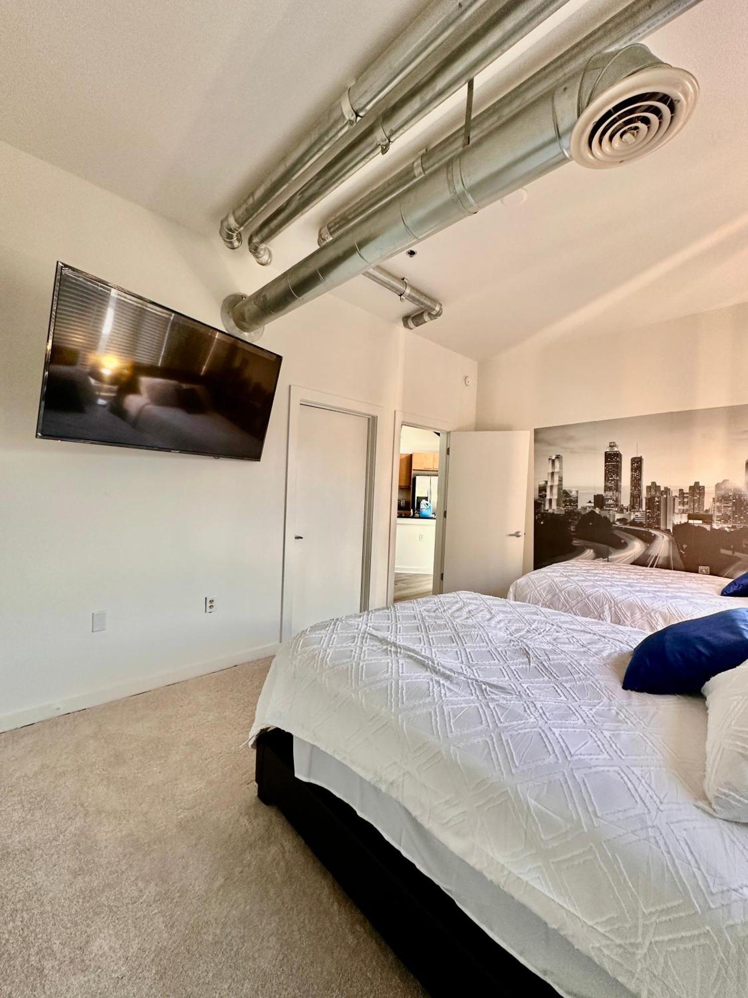 Apartmán Grand 3Br Loft In Atlantic Station Atlanta Exteriér fotografie