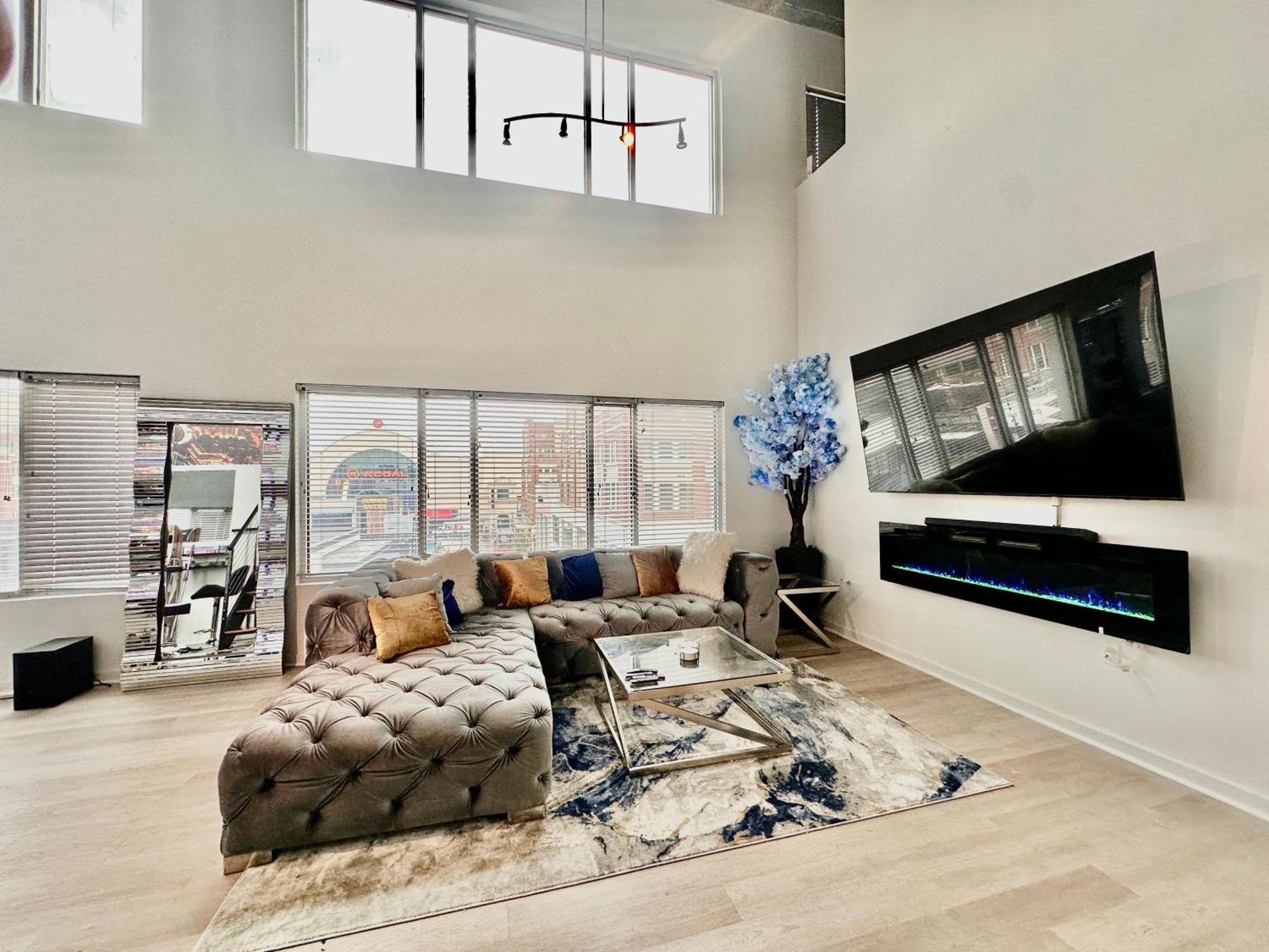 Apartmán Grand 3Br Loft In Atlantic Station Atlanta Exteriér fotografie